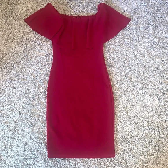 almost famous red dress Almost Famous Dresses | Almost Famous Womens Red Dress W/Cutout Bands (Medium) | Color: Red | Size: M